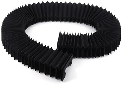 AIRUIXI Staubschutzabdeckung CNC-Führung Linearführung Orgelführung Staubschutz for HGR15 HGR20 HGR25 HGR30 HGR35 HGR40 HGR45 HGR55 HGR65 Linearschienen(HGR25 1M)