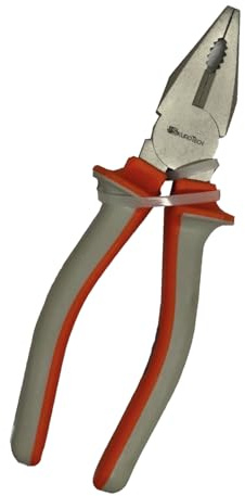 SikuroTech Pinza Universale da 180 mm – Pinza Combinata in Acciaio Cromo Vanadio – Impugnatura Ergonomica Bicomponente Antiscivolo – Resistente e Precisa, Ideale per Fai da Te e Officina