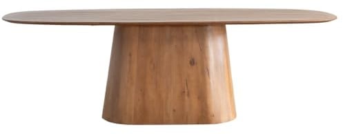 Giga Meubel | Esstisch Stijn | Dänisch oval | Mangoholz | Braun | 180 cm