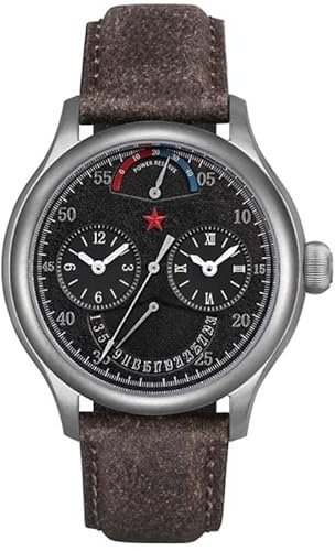 SEAKOSS Red Star 45 mm GMT Dual Time Zone automatische mechanische Uhr Original ST2545 Uhrwerk Kalender Herren Armee Militär Armbanduhr Leuchtzeiger