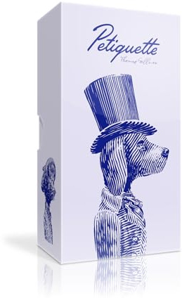 Oink Games Petiquette - Logic Family Card Game - English Version - Ages 7+ | Explore Intuition - Family Game for 2-6 Players - 106 Cards & Chips - Cooperative or Competitive - Thoughtful Pattern Games
