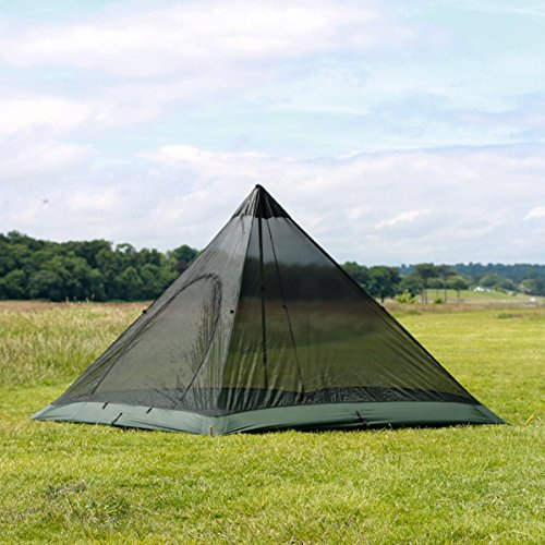 DD hammocks Pyramidenzelt, Innenzelt Moskitonetz, superleicht