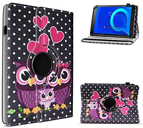 Tablet Hülle kompatibel für Alcatel 3T 10 Tasche Schutzhülle Case Schutz Cover 360° Drehbar 10.0 Zoll Etui