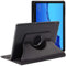 ebestStar - Hülle für Huawei MediaPad T5 10 Tablet 10.1, Drehbar Schutzhülle, PU-Lederhülle, Rotierende Ständer Etui, Rotating Case Cover, Schwarz
