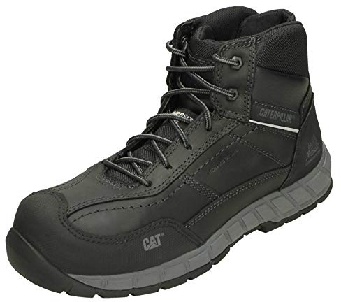 Cat Streamline Ct S1P Med Charcoal, Men Boat Shoes