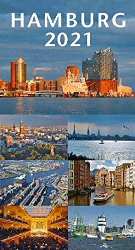 HAMBURG 2021: 3-Monats-Tischkalender