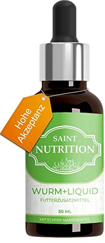 Saint Nutrition® Wormwood – Wermutkraut Extrakt Hund – Natürliche Kräuterformel für Hunde - Ergänzungsfuttermittel für eine optimale Unterstützung