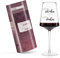 ILP Weinglas Geschenkset NACHschenken STATT NACHdenken - Wein Geschenk Weingläser mit Spruch - In Colourbox Geschenkset Weihnachten für Paare Frauen Männer - Wein Geschenke - Besonderes Geschenk