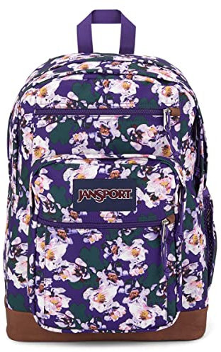 JANSPORT Unisex's Cool Student Classic Bag, Purple Petals, One Size