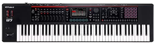 Roland FANTOM-07 SYNTHESIZER KEYBOARD – 76er-Tastatur mit Velocity | Tausende elektronische & akustische Roland Sounds | ZEN-Core und SuperNATURAL Technologien | TR-REC Sequencer