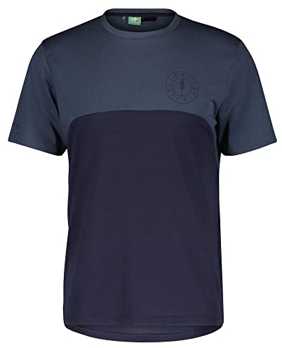 Scott Trail Flow DRI Fahrrad Trikot kurz Metal blau 2023: Größe: XL (54/56)