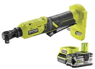 Ryobi Pack Clé à cliquet 18V OnePlus R18RW3-0 - 1 Batterie 5.0Ah - 1 Chargeur rapide RC18120-150