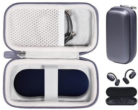 CaseSack Open Ear Headphones Case for Oladance OWS 2, OWS 1 Open Ear Headphones (Not fit for charger case) (Blue)
