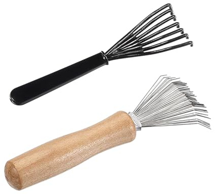 1 strumento per la pulizia della spazzola per capelli, 1 spazzola in plastica, detergente per pettini, set di pulizia per capelli