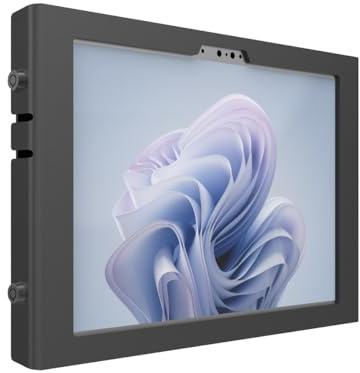 Compulocks Surface Pro 13 9-12 Gehäusewandhalterung, Apex | Sichere Aluminium-Wandhalterung von Compulocks