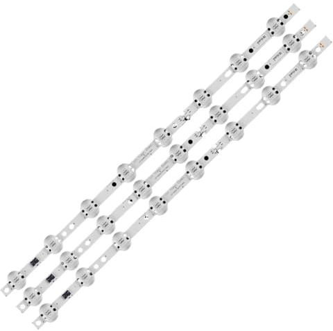 Lskjzzn Bandes de rétroéclairage LED, 3 pièces, compatibles for LG 55 Pouces, 55UK6400PLF 55UK6300PLB 55UM7600PLA 55UM7000PLC 5UM7660PLA 55UM7300AUE 55UK6300PLB