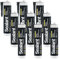 Hemway 300 ml Anthracite Grey Hybrid Polymer Sealant | Odourless & Sanitary Anti-Mould Adhesive | Waterproof & Suitable For Kitchen, Bathroom & Around Bath, Shower & Toilet | Easy To Use - 9 Pack