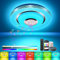 EASY EAGLE LED Deckenleuchte RGB mit Bluetooth Lautsprecher, Deckenlampe LED RGB Kompatibel mit Alexa, Dimmbar Deckenlampe Wohnzimmer für Schlafzimmer Kinderzimmer Badezimmer, 28W 30CM