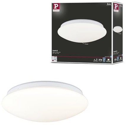 Paulmann 75407 LED Deckenleuchte Leonis Dämmerungsgesteuerter Bewegungsmelder (HF) IP44 3000-5700K 1750lm 230V 16,5W Weiß