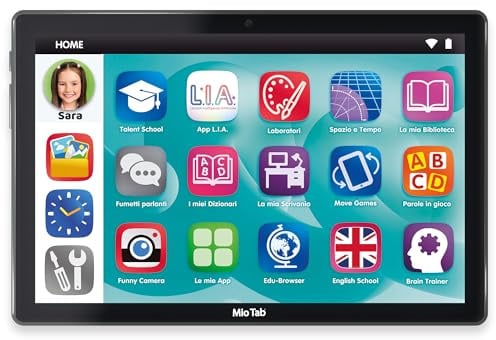 Lisciani Giochi - Hi Tech Educativo Mio Tab L.I.A. 10, 114221
