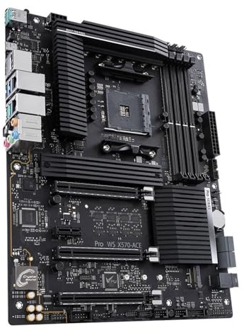 Placa Base Fit For ASUS Pro WS X570-ACE Compatible con AMD X570 AM4 Ryzen 9 5950X 3950X 3900X 7 5800X3D 3700X 5 5600X CPU DDR4 M.2 HDMI SATA3 ATX