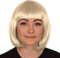 Short Bob Wigs for Women Fancy Dress - 12 Inch Synthetic Short Hair Wigs for Women - Ladies Bob Straight Hair as Anime Cosplay, Halloween Costume Accessories, 70s and 80s Fancy Dress Accessories