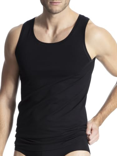 CALIDA Cotton Code Unterhemd Herren | weiche Baumwollqualität, glatte Oberfläche und verlängerter Rücken für optimalen Sitz
