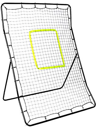 OYE Pitchback Baseball Rebounder Net, Softball Lacrosse Pitch Return Trainer Rebound Net, Groß- und Pop Fliesen, Pitcher Throw Pitching Catching Practice Trainer - für Kinder und Erwachsene