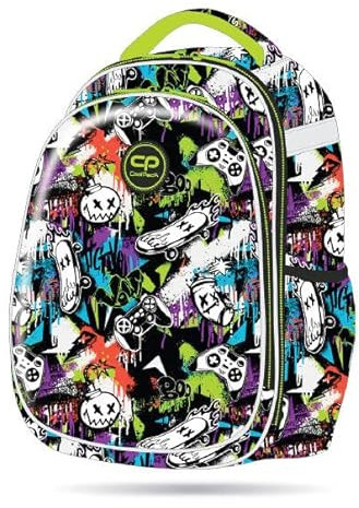 Coolpack F015675, Schulrucksack TURTLE PEEK A BOO, Multicolor, 40 x 29 x 14 cm