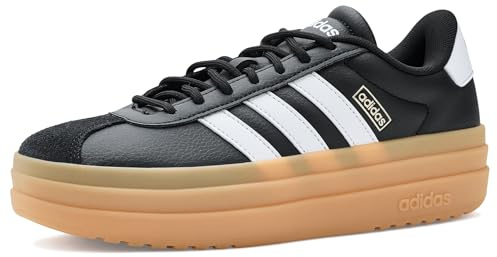 Adidas Women's VL Court Bold, Black/White/Cyber Metallic, 7