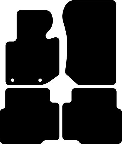 Kovvar Fußmatten passend für BMW 3er E36 1990-2000 Passend zur Ausführung: Compact/Coupé/Sedan/Touring | Qualität: Basic