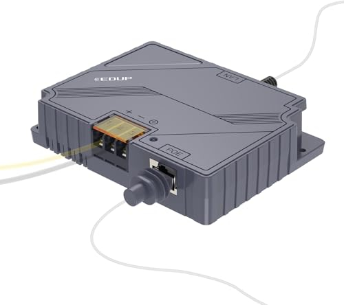 Starlink Gen 3 Passive PoE Injector, 2 in 1 150W Starlink 12v Umrüstsatz mit Starlink Gen 3 Step Up PoE Konverter DC 9-36V/150W, Starlink Ethernet Adapter für Starlink Standard V3 Dishy