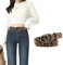 YUYANGDZI Frauen Ledergürtel Taillengürtel Damen Mode Leopardenmuster Gürtel, für Jeans Casual Hosen Kleider (Leopardenmuster,95 cm)