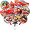 9 Stück Geburtstagsballon Deko, Anime Folienballon, Auto Themen Luftballons, Cartoon Geburtstag Luftballons, Kinder Anime Ballons, Luftballons Geburtstag Party Set, Kawaii Geburtstag Party Deko