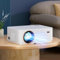 4K Projector with Wi6 BT 5.3, 22000L Outside Video Movie Projectors, 8K Outdoor Gaming Projector, Electric Focus, Auto Keystone Correction, Portable Mini Projector for Home (GB