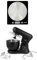 Salter Kitchen Scale & Stand Mixer Set – Disc Digital Baking Scale with 5kg Capacity, Stainless Steel Platform, Tare Function, Kuro Stand Mixer with 6 Speed Settings, Removable Splash Guard, 1200W