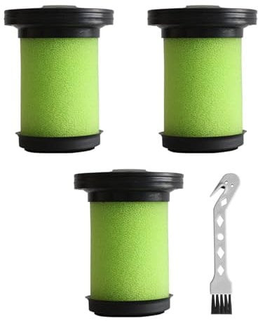 NIYATA 3pcs Replacement Filters for Gtech Multi MK-2-ATF006, for Gtech Multi MK2 K9 Washable & Reusable Handheld Cordless Vacuum Cleaner Accessories