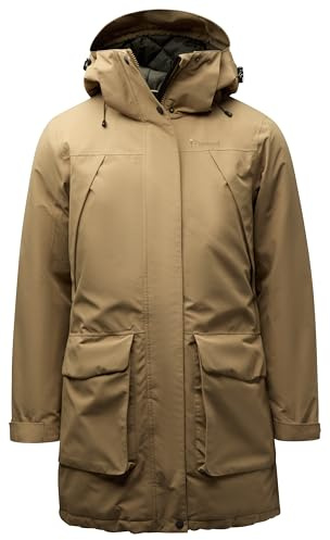 Pinewood Damen Wilda Padded Parka - Gefütterte, wind- und wasserdichte Damenjacke für kalte Herbst- und Wintertage - ideal für aktive Hundebesitzerinnen mit praktischen Details