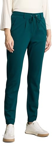 TOM TAILOR Damen Jersey Loose Fit Stoffhose
