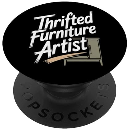 Secondhand-Möbel, Künstlermöbel, Kunst PopSockets Klebender PopGrip
