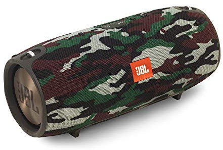 JBL Xtreme Enceinte Portable - Autonomie 10 hrs & Port USB - Sangle de Transport Incluse, Bluetooth, Camouflage