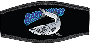 BestDivers IN/BRC-DV, Neopren-Maskenband, doppelter Klettverschluss, Barracudas Neu