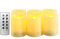 Erosway LED Candles Realistic Flickering Votive Candle Tea Light Battery Operated, 200 Hours of Nonstop Working with 2/4/6/8 Hours Timer and Remote, Set of 6 Flameless Candles