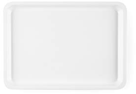 Excelsa Happy Hour Vassoio da Portata Rettangolare, Melamina, Bianco
