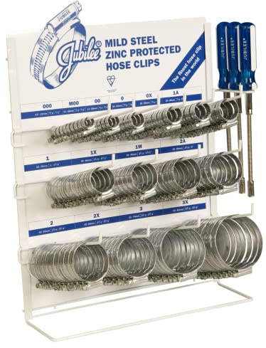 TIMCO Jubilee Large Clip Dispenser Mild Steel CD140MS - 140pcs
