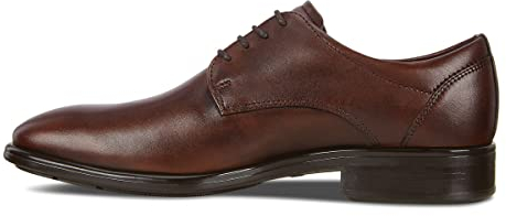 Ecco Herren Citytray Plain Toe Tie Oxford, Cognac, 45 EU