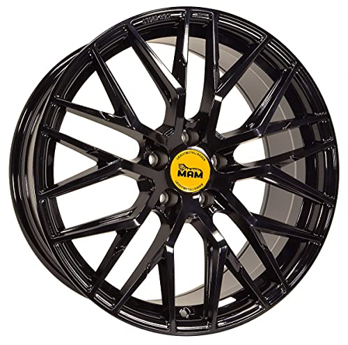 RS4 8Jx18 5/112 ET45 72,6 BLACK PAINTED