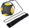 Qiilu Beach-Volleyball, Beach Volleyball Ball, Volleyball Training Equipment Kit, Volleyball Training Aid Solo Practice - Hands Free with Adjustable Waist Bel