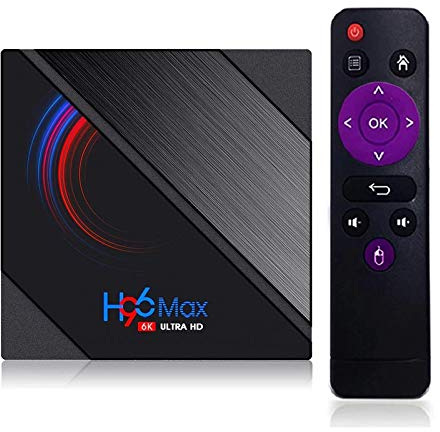 Android 13.0 TV Box,H96 Max DDR4 4GB RAM 64GB ROM RK3528 Quad-Core 64bit WiFi6 Dual 2.4G/5.8G WiFi BT5.0 8K HDR10+ Ultra HD USB3.0 Smart Home Player