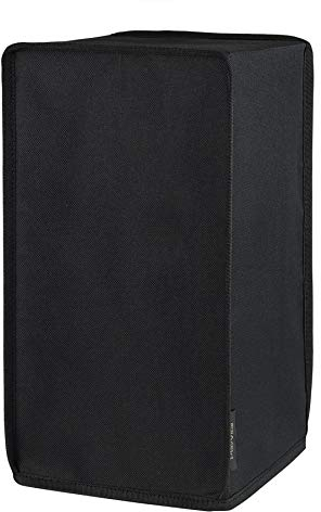 PlayVital Cover Copertura Antipolvere per Xbox Series X Console,Coperchio in Nylon Verticale Protettivo Impermeabile per Xbox Series X Console-Nero